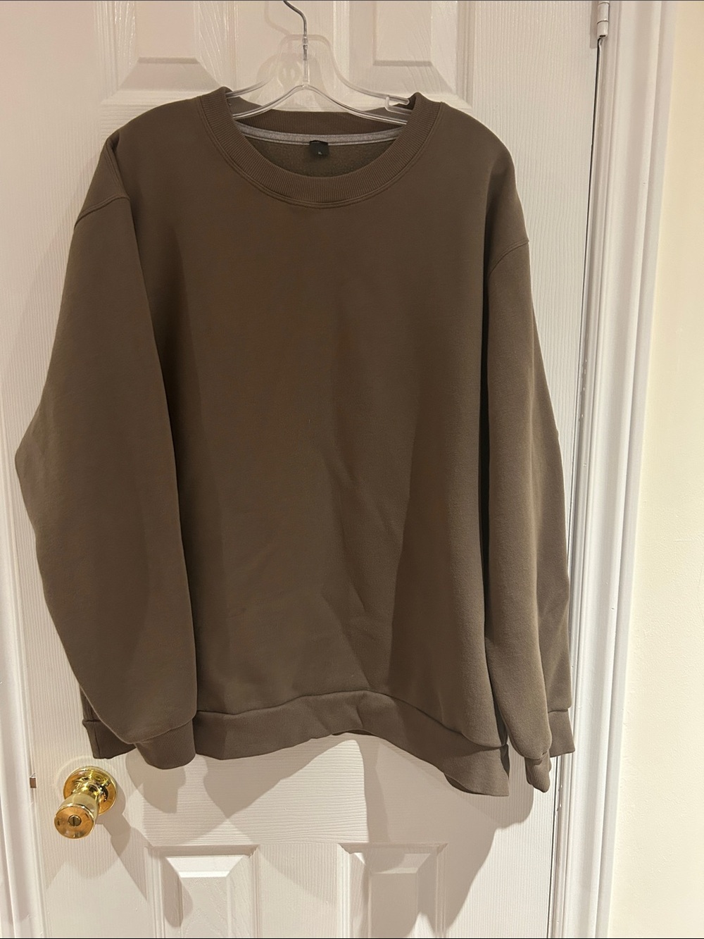 lululemon athletica Men's Crewneck Sweater in Olive